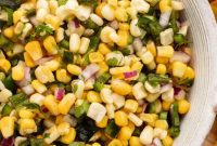 Smoky Roasted Corn and Chili Salsa