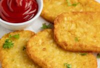 Crispy Air Fryer Frozen Hash Browns