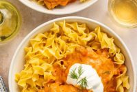 Effortless Instant Pot Chicken Paprikash