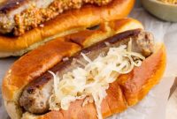 Beer-Braised Instant Pot Brats