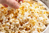 Unbelievably Buttery and Cheesy Vegan Popcorn