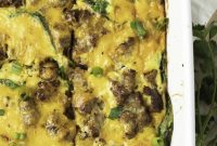 Hearty Keto Sausage and Egg Breakfast Bake