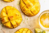 Charred Mango with Spicy Citrus Salt