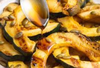 Golden Cinnamon Butter Acorn Squash
