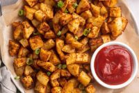 Crispy Air-Fried Morning Spuds