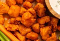 Golden Crispy Buffalo Tofu