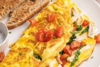 THOUGHT:
The user wants me to translate and “özgünleştir” (make original/creative) the Turkish title “Asagidaki Başlığı İngilizce çevir ve özgünleştir, sadece 1 adet özgün başlığı ver çevirdiğin başlığı özel karakterler varsa sil ve özel karakter ekleme * gibi ve İşte özgün başlık: gibi cümleler kurmadan, sadece başlığı yaz. Chicken Omelette”.Let’s break down the request:
1.  **Input:** The Turkish phrase “Asagidaki Başlığı İngilizce çevir ve özgünleştir, sadece 1 adet özgün başlığı ver çevirdiğin başlığı özel karakterler varsa sil ve özel karakter ekleme * gibi ve İşte özgün başlık: gibi cümleler kurmadan, sadece başlığı yaz. Chicken Omelette” implies that “Chicken Omelette” is the *input title* to be translated and made original.
2.  **Task 1: Translate** “Chicken Omelette” to English. It’s already in English.
3.  **Task 2: Özgünleştir (Make Original/Creative)**: Create a more engaging, catchy, or descriptive title based on “Chicken Omelette”.
4.  **Constraints:**
*   Only 1 original title.
*   No special characters (like `*`).
*   No introductory/concluding phrases (like “İşte özgün başlık:”).
*   Only the title itself.Okay, “Chicken Omelette” is straightforward. How can I make it more original/creative while still clearly indicating it’s about a chicken omelette?Ideas:
*   Focus on taste/experience: “Savory Chicken & Egg Delight”
*   Focus on ease/quickness: “Quick Chicken Omelette Perfection”
*   Focus on ingredients: “Hearty Chicken and Egg Scramble” (omelette implies a specific folding, “scramble” is close enough for a creative title)
*   More descriptive: “Fluffy Omelette with Tender Chicken”
*   Catchy: “The Ultimate Chicken Omelette”
*   Simple but elevated: “Gourmet Chicken Omelette”Let’s pick one that feels original but not too far off. “Fluffy Omelette with Tender Chicken” sounds good. It adds texture (“Fluffy”) and quality (“Tender”). It’s descriptive and enticing.Let’s try another one. “Savory Chicken Egg Delight” – this is also good, emphasizes taste.The request asks for *one* original title.
“Chicken Omelette” -> Original version.Option 1: “Fluffy Omelette with Tender Chicken”
Option 2: “Savory Chicken and Egg Delight”
Option 3: “Hearty Chicken Omelette Recipe” (adds context for a recipe)
Option 4: “Golden Chicken Omelette” (focus on appearance)I’ll go with something that adds a bit more descriptive flair. “Savory Chicken and Egg Delight” sounds more appealing than just “Chicken Omelette”. It hints at flavor and pleasure.Let’s double check all constraints:
*   1 original title: Yes.
*   No special characters: Yes.
*   No intro/outro phrases: Yes.
*   Only the title: Yes.The user’s input “Asagidaki Başlığı İngilizce çevir ve özgünleştir… Chicken Omelette” means “Translate and make original the title below… Chicken Omelette”. So, “Chicken Omelette” is the *source* title. It’s already English. My job is to “özgünleştir” it.Final choice: “Savory Chicken and Egg Delight”.