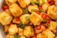 Golden Spiced Tofu Bites