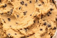 Gluten Free Egg Free Edible Cookie Dough