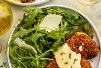 Crispy Pecan Chicken with Tangy Honey Mustard Yogurt