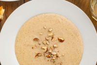 Roasted Parsnip and Toasted Hazelnut Soup