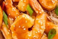 Sticky Teriyaki Shrimp