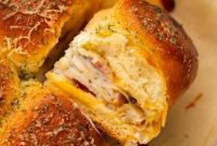 Savory Chicken Bacon Ranch Rolls