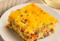 Protein-Packed Cottage Cheese Egg Bake
