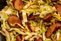 One-Pan Kielbasa and Cabbage