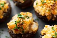 Wholesome Stuffed Mushroom Bites