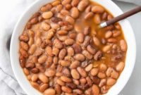 Hearty Slow Cooked Pinto Beans
