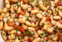 Mediterranean White Bean Salad