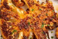 Golden Roasted Cauliflower Steaks