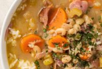 Hearty Smoked Turkey and White Bean Stew