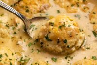 Keto Chicken and Dumpling Perfection