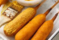 Crispy Air Fryer Corn Dogs