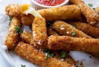 Crispy Gluten Free Mozzarella Sticks