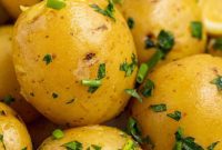 Garden Herb Steamed Potatoes