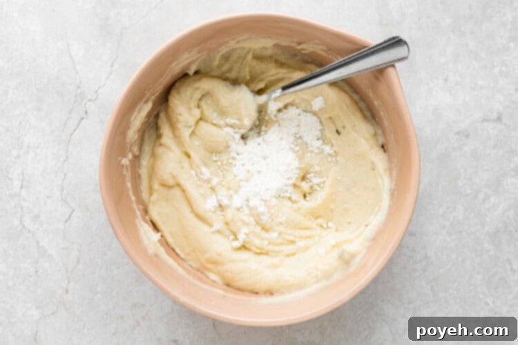 Adding cornstarch to mashed potatoes