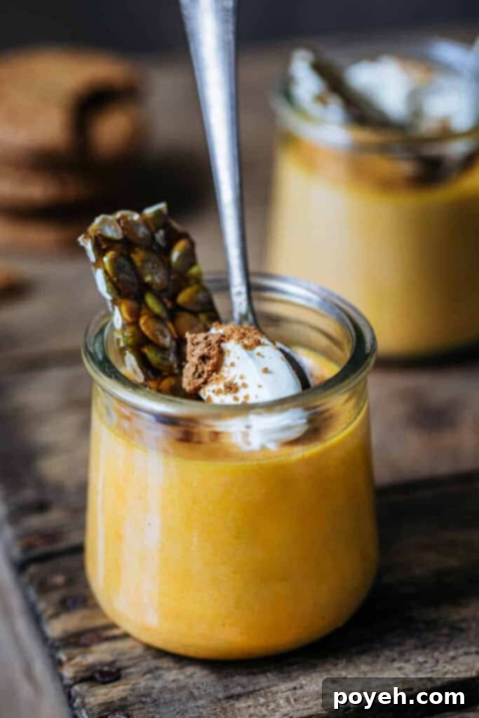 Pumpkin custard
