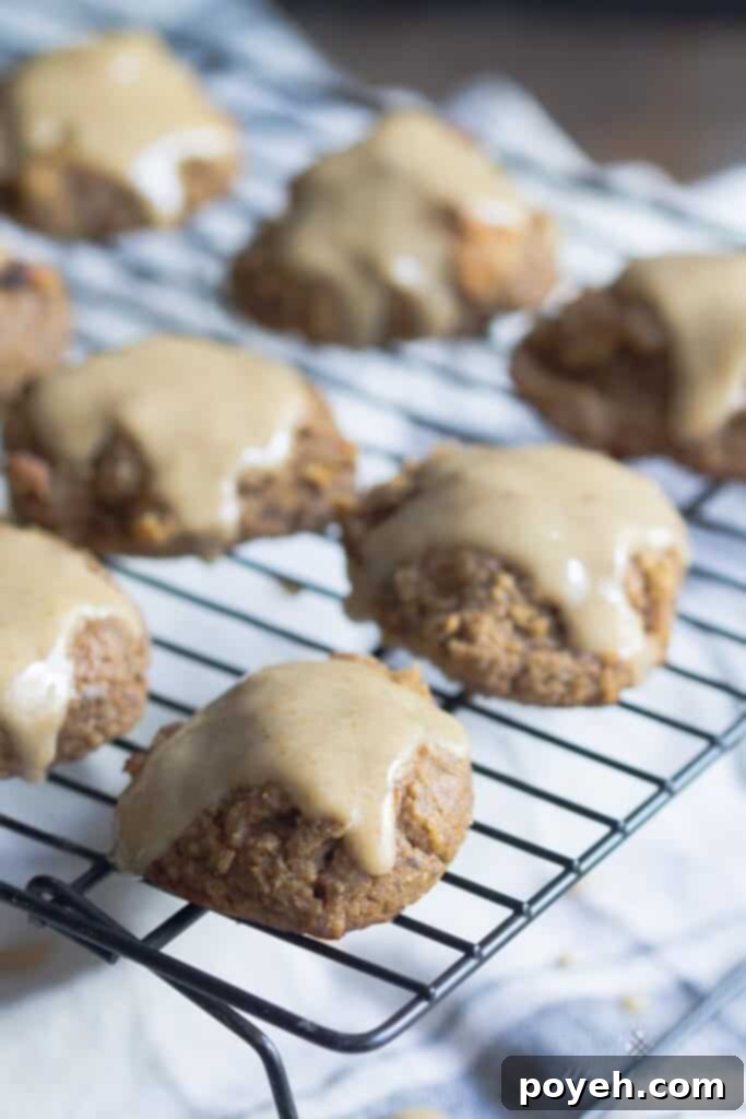 Vegan pumpkin cookies