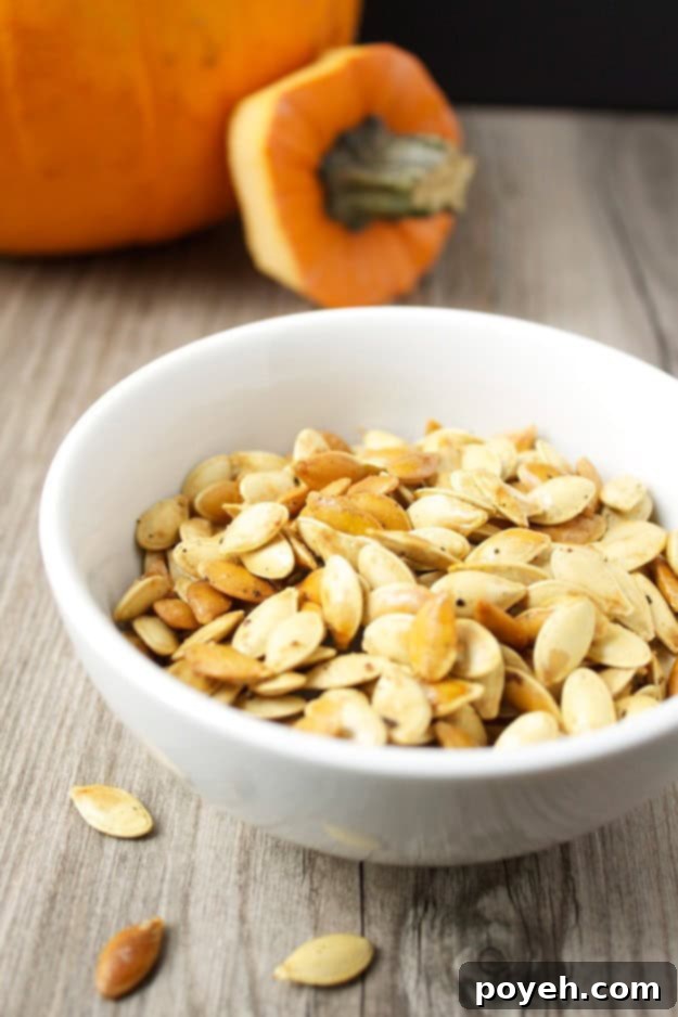 Truffle pumpkin seeds