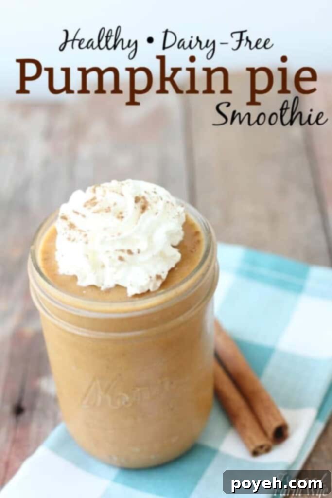 Pumpkin smoothie