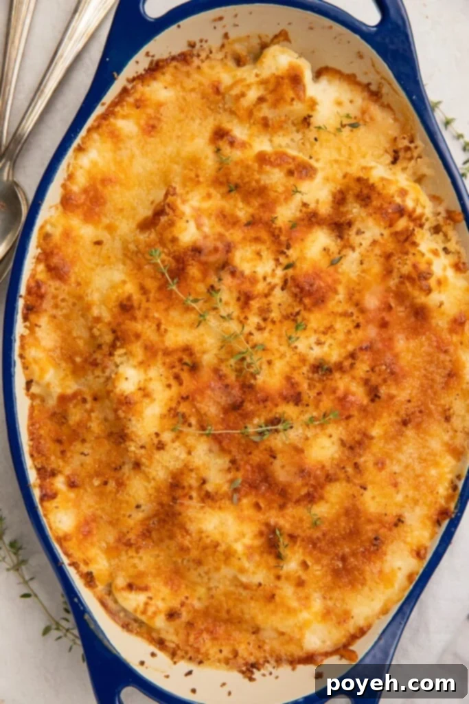Cauliflower au gratin