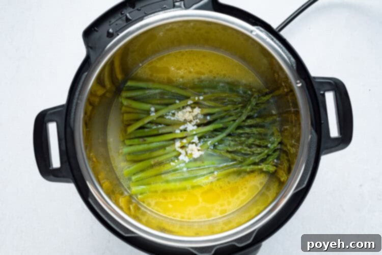 Instant Pot Asparagus Process Photo 1