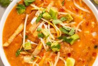 Healthy Chicken Tortilla Soup